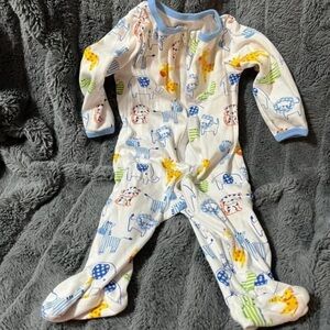 Onesie/Pajamas Wonder Nation with zipper